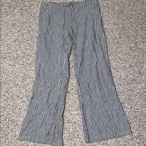 Just Living Striped Linen Pants